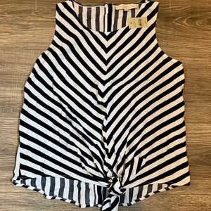 NWT Loft Petites Small Striped Tank Top
